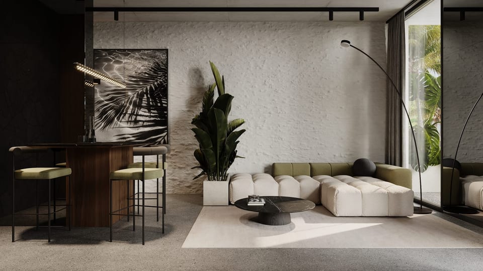 Living room overview