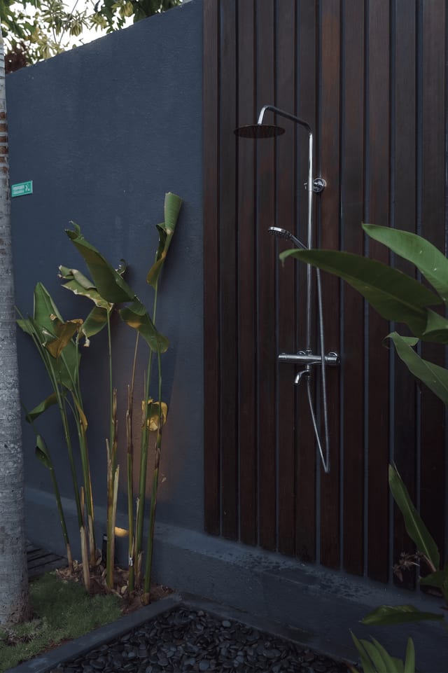 Outdoor shower