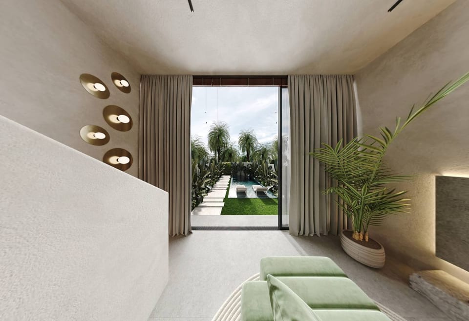 Terrace & pool